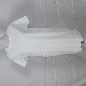 Everlane Size XXS White "The Oversized Mariner Dress" Organic Cotton Dress, EUC